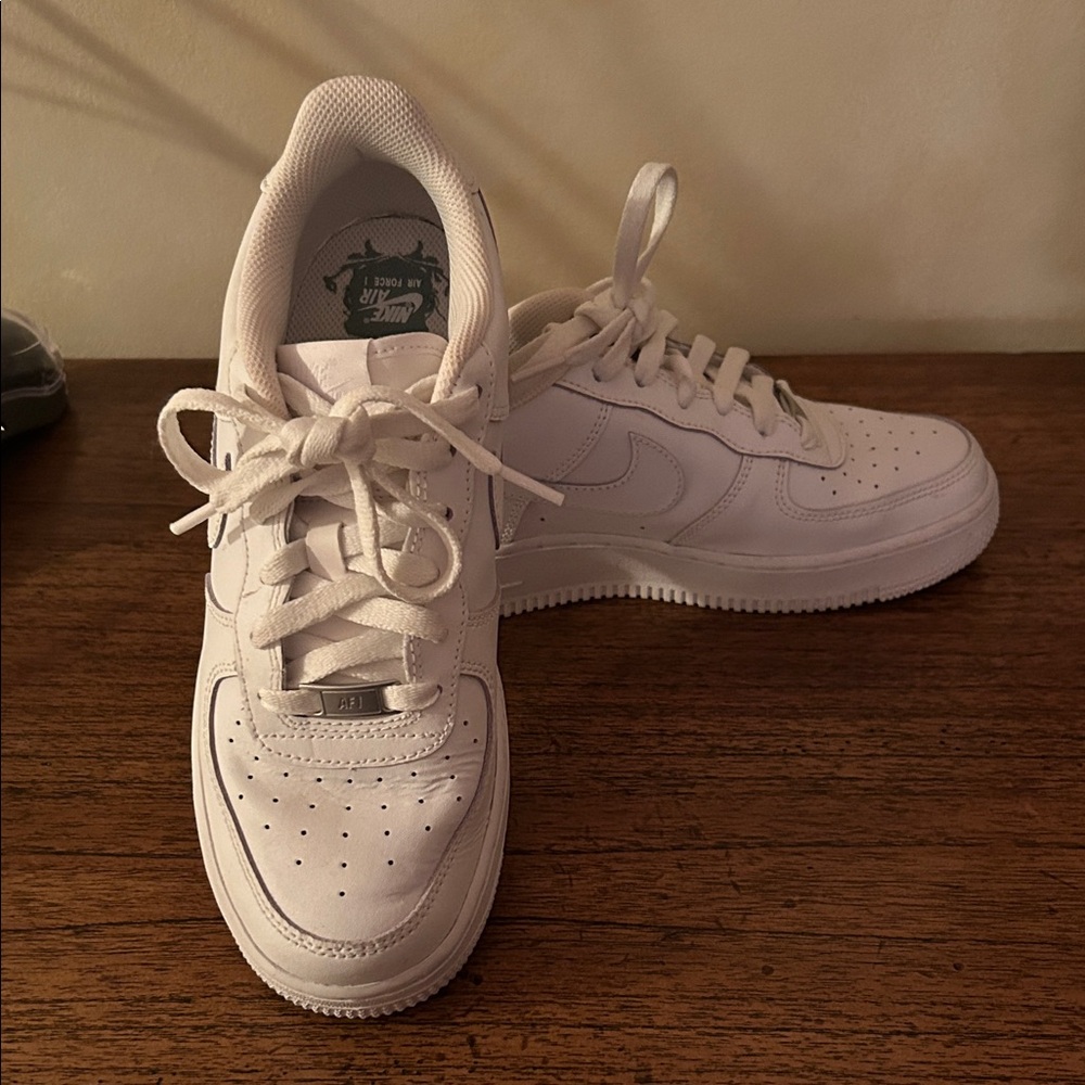 Nike All-White Athletic Shoes.  Like new Air Force 1.